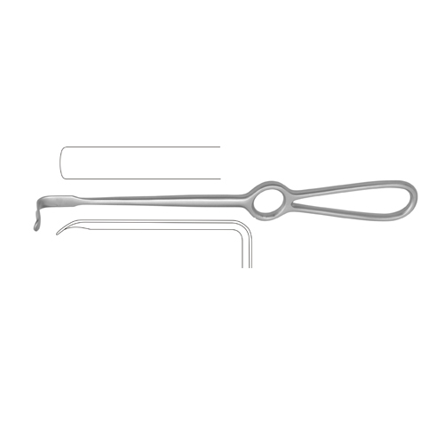 Obwegeser Soft Tissue Retractor Bent Downwards