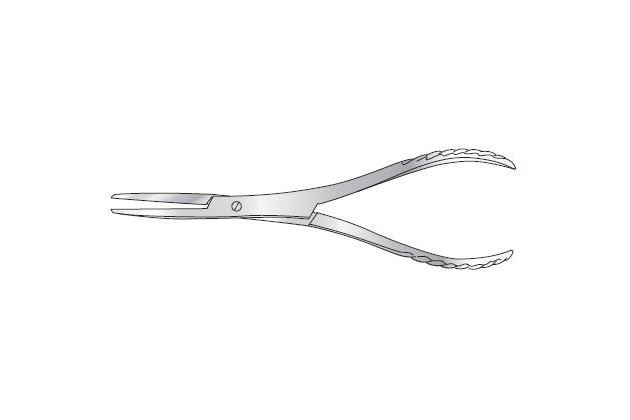 SEQUESTRUM (NECROSIS) FORCEP. STRAIGHT 191MM LONG SEQUESTRUM (NECROSIS) FORCEP STRAIGHT WITH LONG FINE JAWS. 203MM LONG