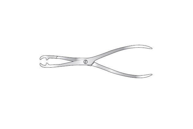 ST THOMAS BONE HOLDING FORCEPS SCREW JOINT 175MM LONG