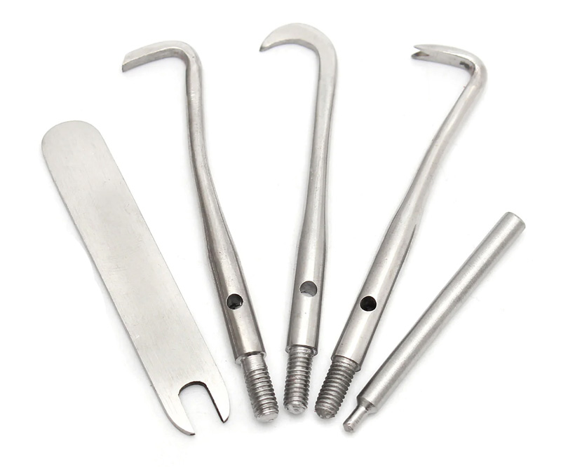 Material; Stainless steel Package included: 1 set Dental Crown, Remover Tool