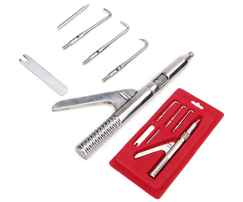 Tooth Extraction and Crown Removal 1Set Dental Crown Remover Manual Tooth Extraction And Crown Removal Device Dentist Laboratory Equipment Specification: Dental Crown Remover With 3 Working Tips Description: 100% High Quality. Material: Stainless Steel