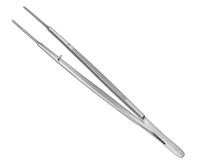 GERALD, dissecting forceps, 17.5 cm serrated