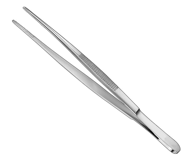 Dissecting forceps, 14.5 cm straight delicate