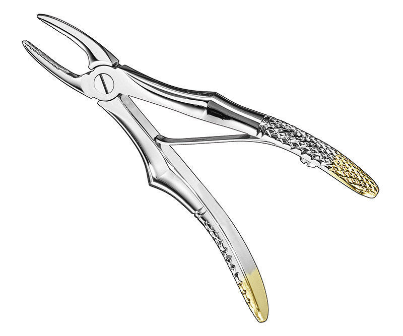 KLEIN, extracting forceps for children, diamond