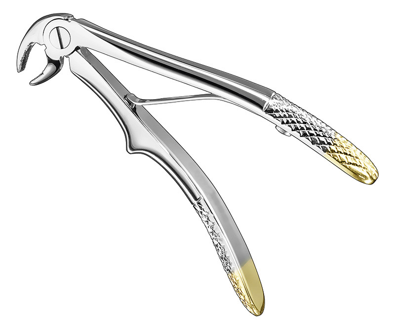 KLEIN, extracting forceps for children, diamond